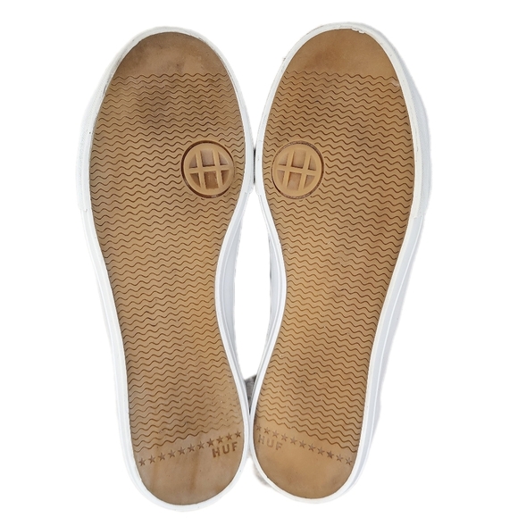 HUF Skateboard Green Suede Sneakers,Men's 13 - Picture 5 of 6